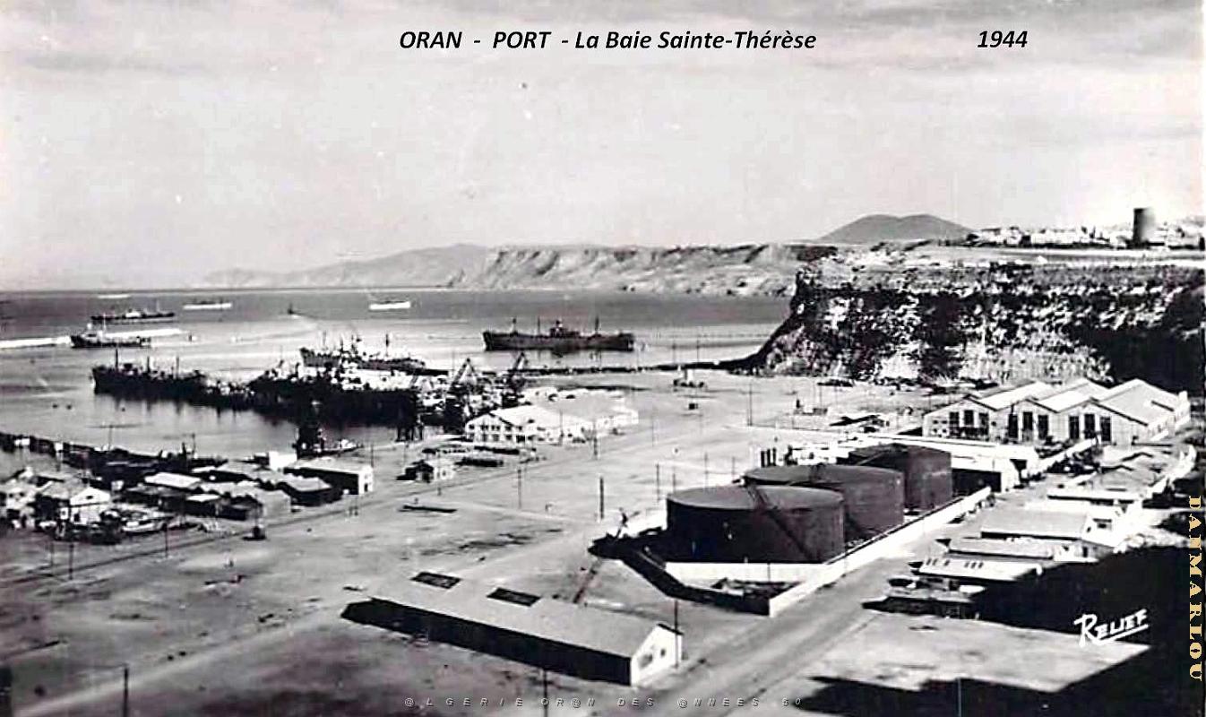Oran - Port - Baie Sainte -Therese - 1944.jpg